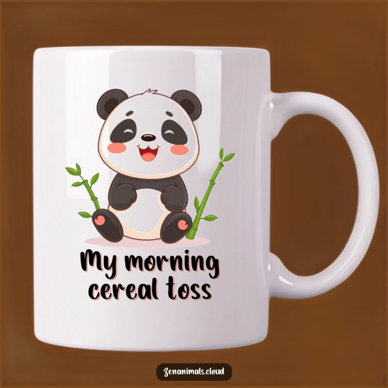 Funny Panda Juggling Bamboo Mug: A Hilarious Gift for Bamboo Lovers!
