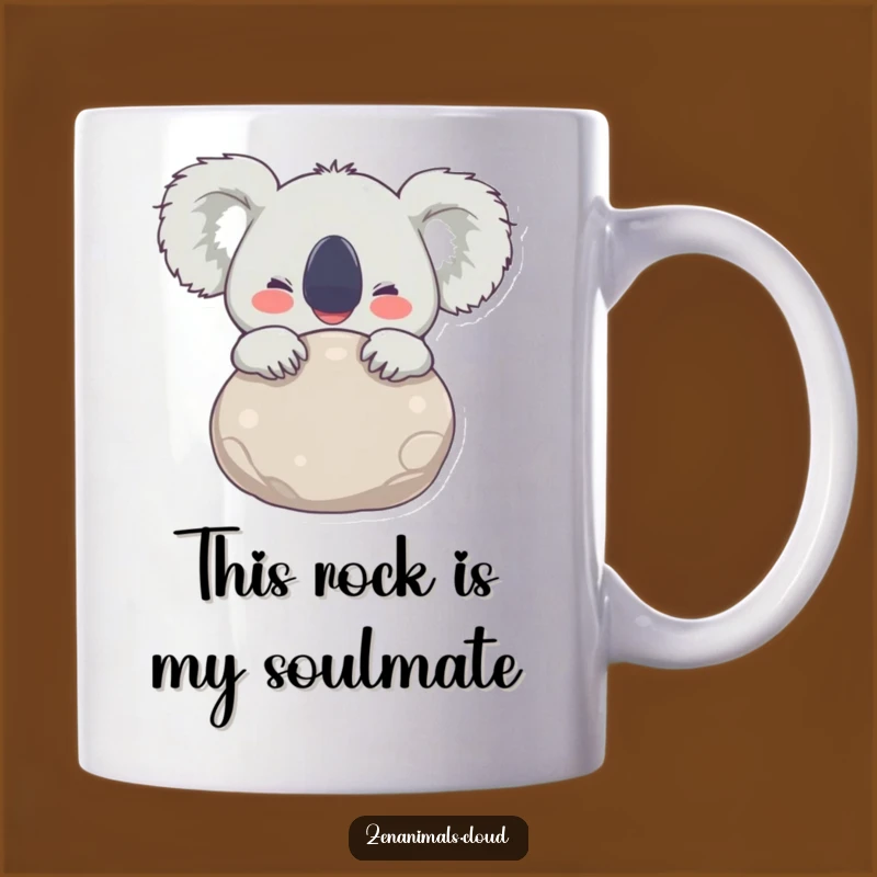 Funny Koala Stone Hug Mug: Pure Joy, The Ultimate Funny Gift