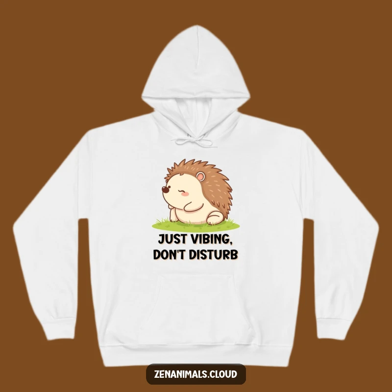 Cozy Funny Rolling Hedgehog Hoodie: Ultimate Comfort & Hilarious Gift!
