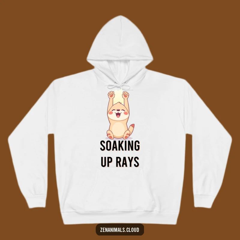 Funny Joyful Animal Hoodie: Cozy Comfort for Your Sunny Disposition