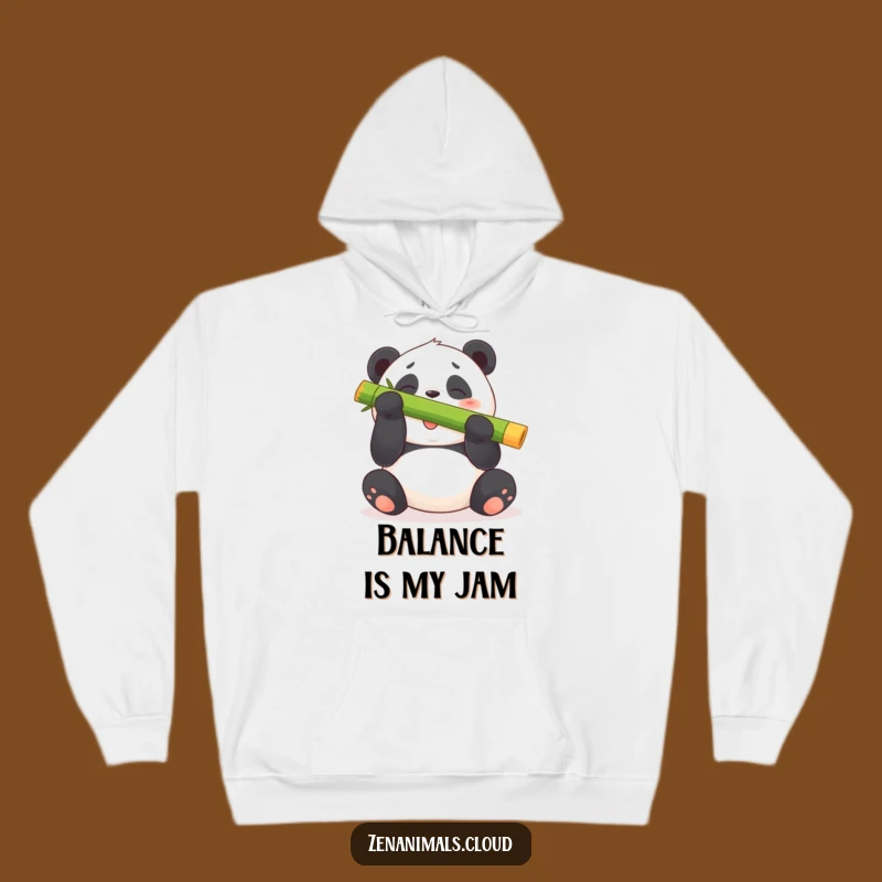 Funny Panda Bamboo Hoodie: Cozy & Hilarious Bear Gift