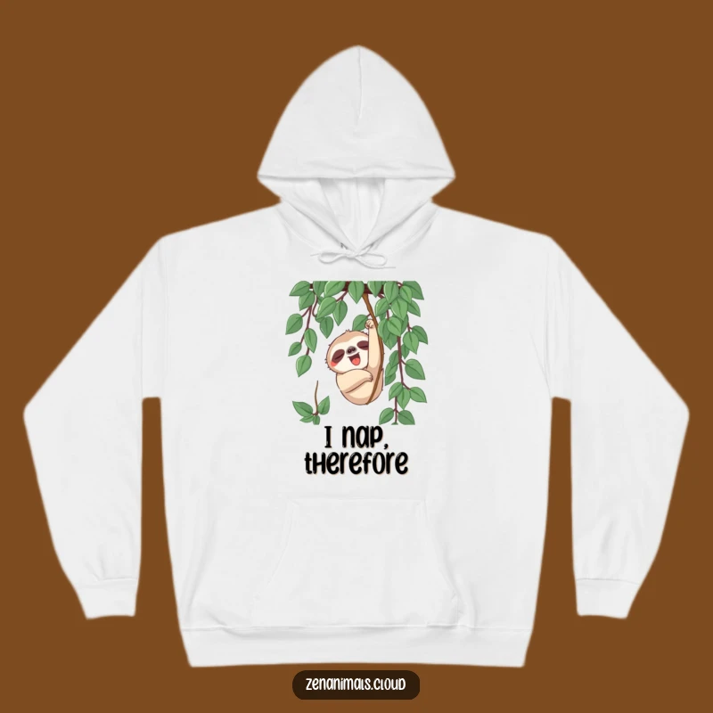 Funny Sloth Sleepy Time Hoodie - Cozy and Hilarious Gift for Sloth Lovers