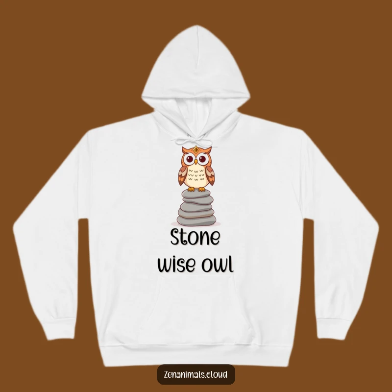 Funny Wise Owl Hoodie - Cozy Wisdom and Funny Gift