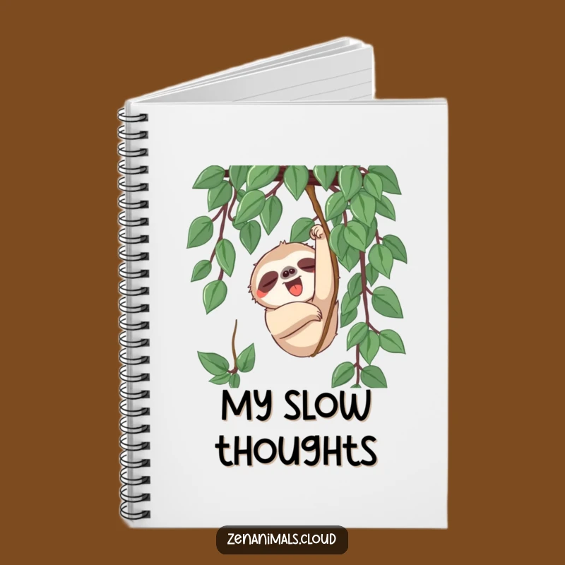 Funny Sloth Slow Journal - Hilarious Notebook for Sloth Fans' Ideas