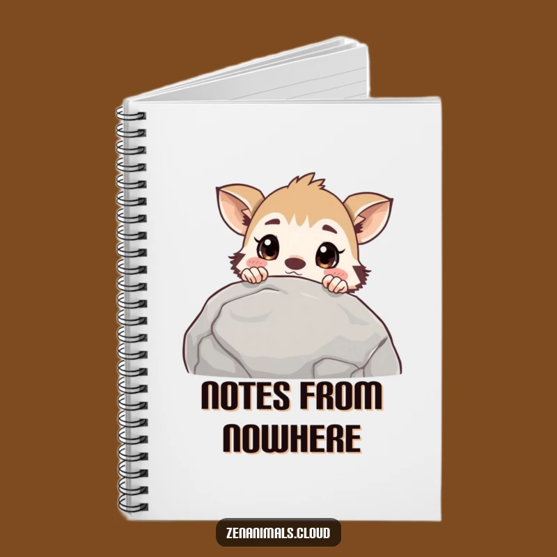 Funny Curious Animal Notebook: Journal Your Surprising Thoughts