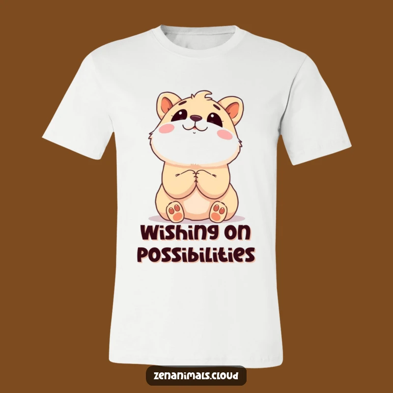 Funny Content Animal Dreamer T-Shirt - Hilarious Hopeful Tee for Optimists