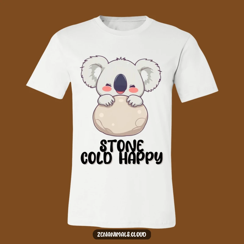 Funny Koala Stone Hug T-Shirt: Wear Your Delight, A Fun Funny Gift