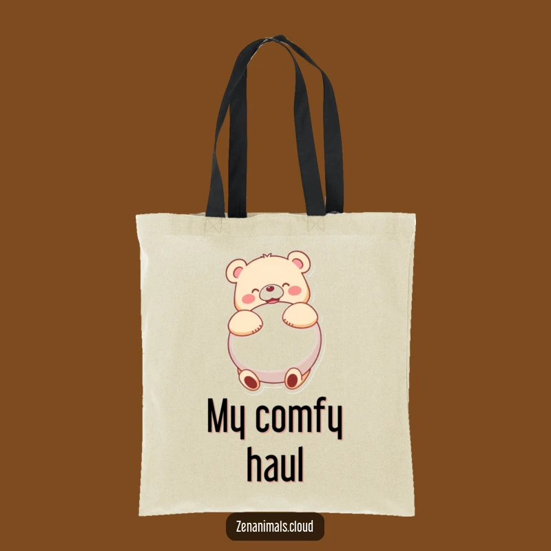 Funny Bear Hug Tote Bag - Hilarious and Practical Gift for Bear Lovers