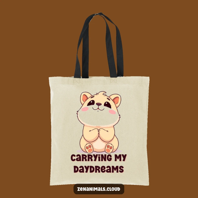 Funny Content Animal Dreamer Tote Bag - Stylish Hopeful Carry-All for Daily Joy